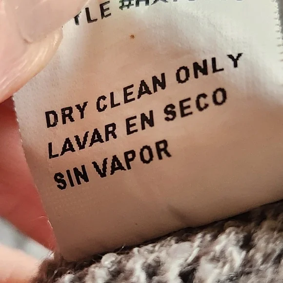 Hendi  Whimsy Y2K Long Cardigan Gray Ruffle Asymmetrical Size M/L Sweater - Picture 6 of 8